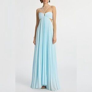 A.L.C. Blue Colorful Ruffled Skirt, Size 6